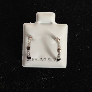 .925 Sterling Silver Earrings, Jewelry